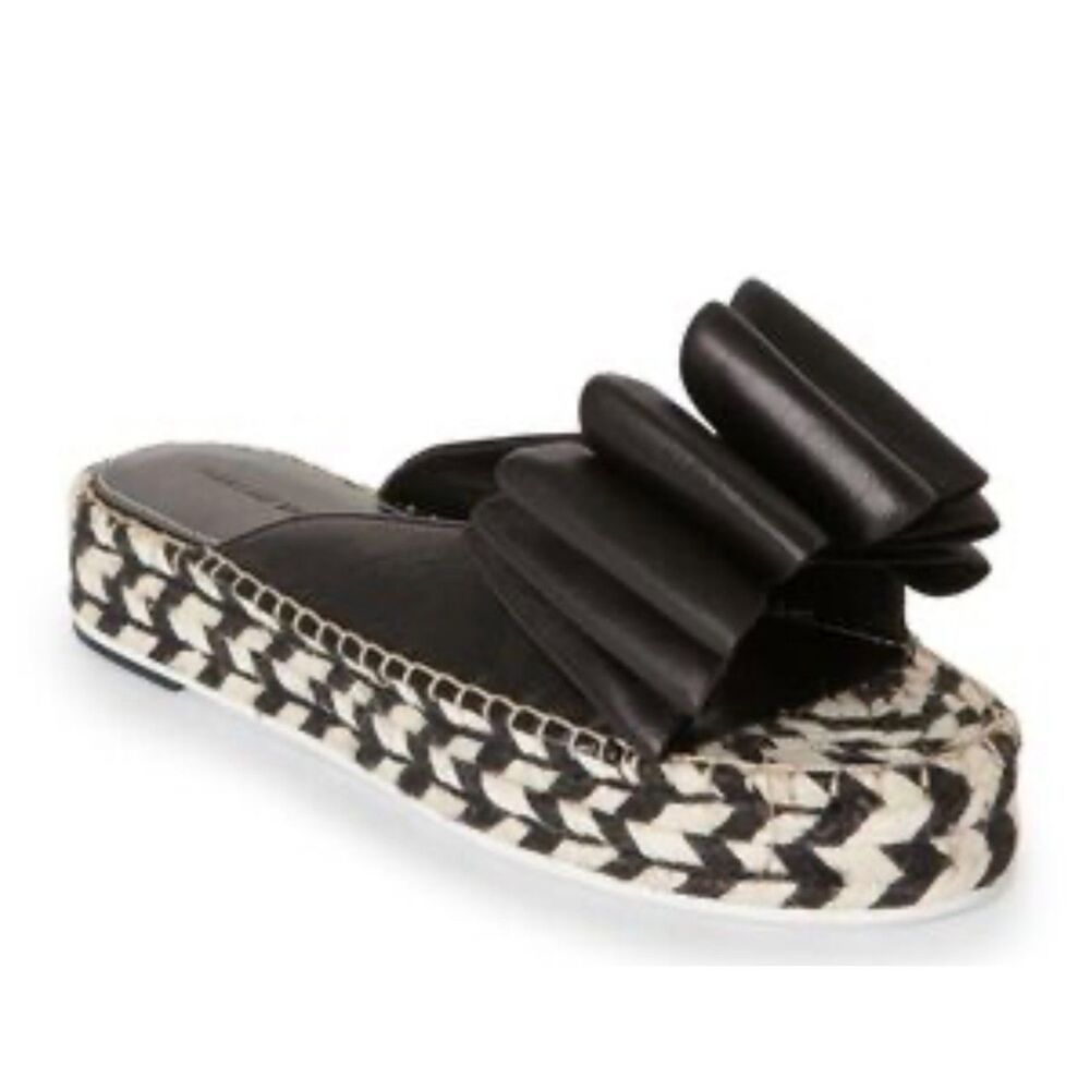 NIB Sigerson Morrison Verane Espadrille Slide Sandal